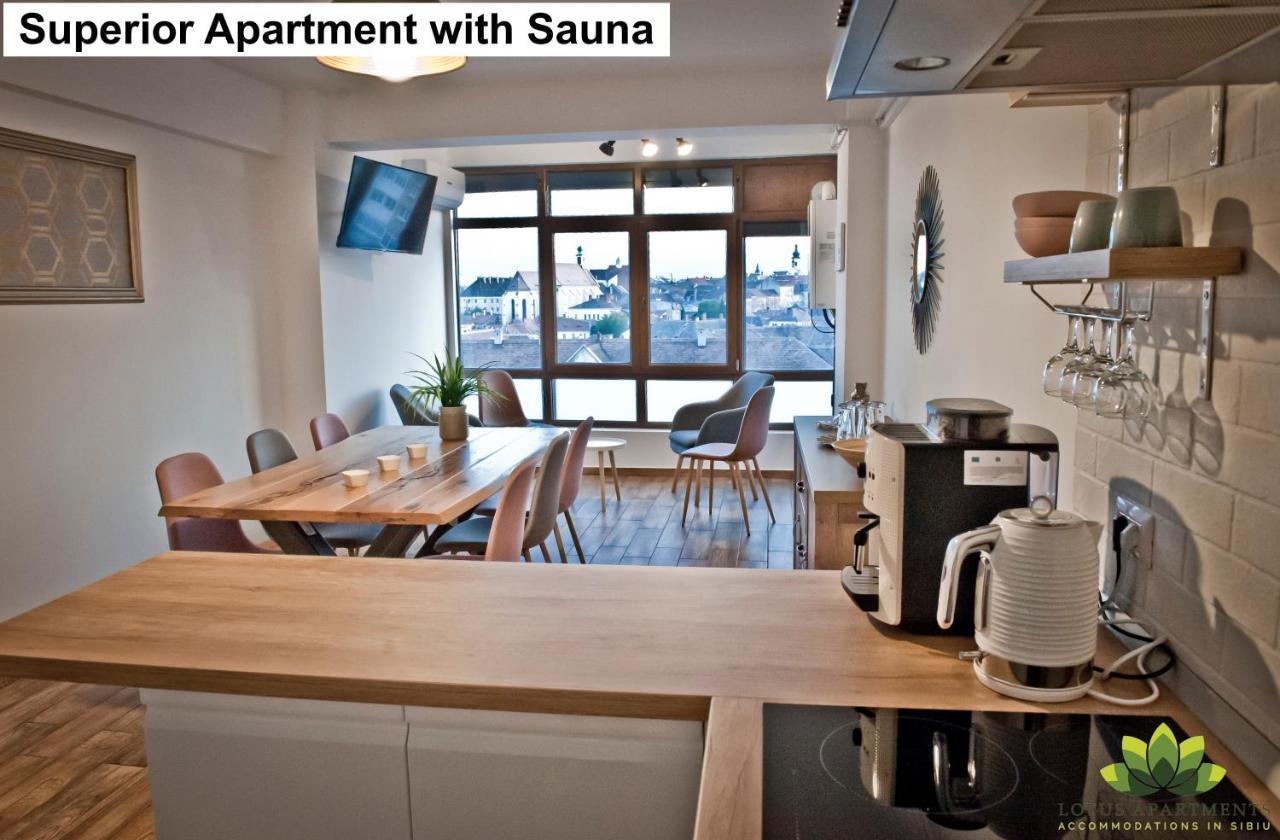 Sibiu Lotus Apartments エクステリア 写真