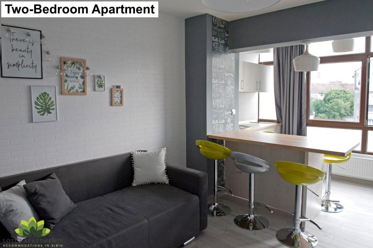 Sibiu Lotus Apartments エクステリア 写真