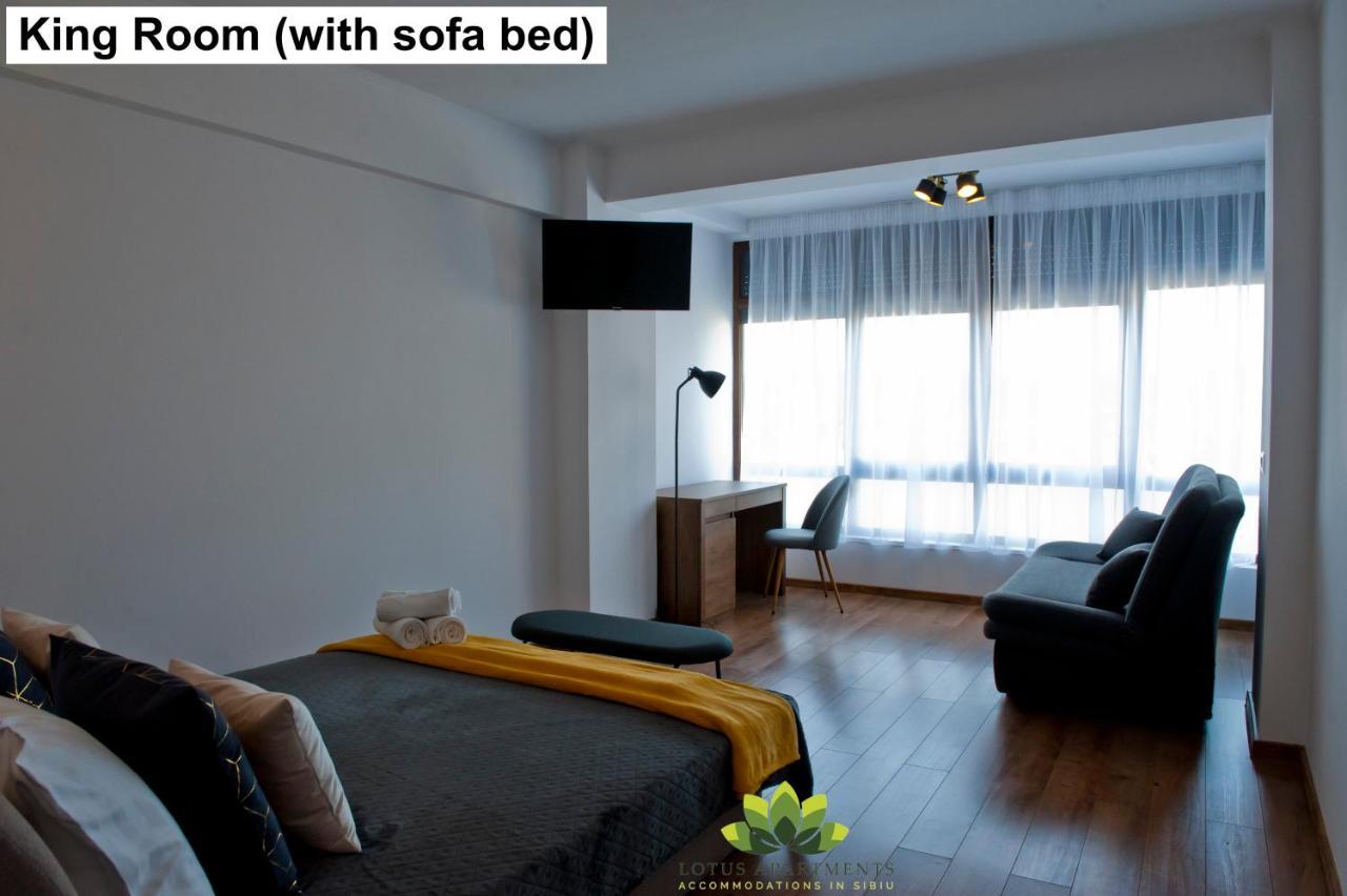 Sibiu Lotus Apartments エクステリア 写真